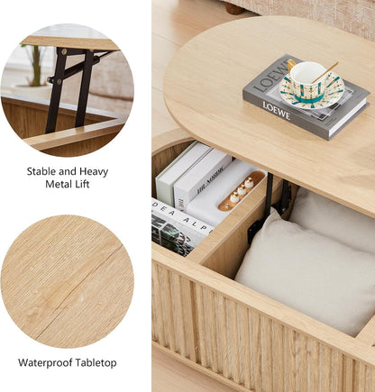 ✨ Hidden Storage + Lift Top = Your Living Room's New Favorite! 😍